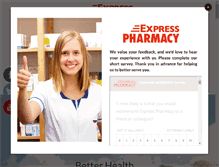 Tablet Screenshot of myexpresspharmacy.net